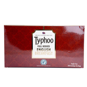 Typhoo - English Breakfast Tea Bag 100dip