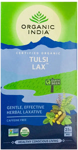 Organic India Tulsi Lax Tea 25 Tea Bags