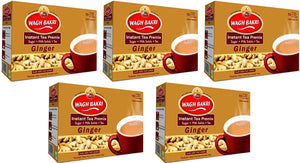 Wagh Bakri Ginger Instant Tea Premix (140g) - Pack of 5