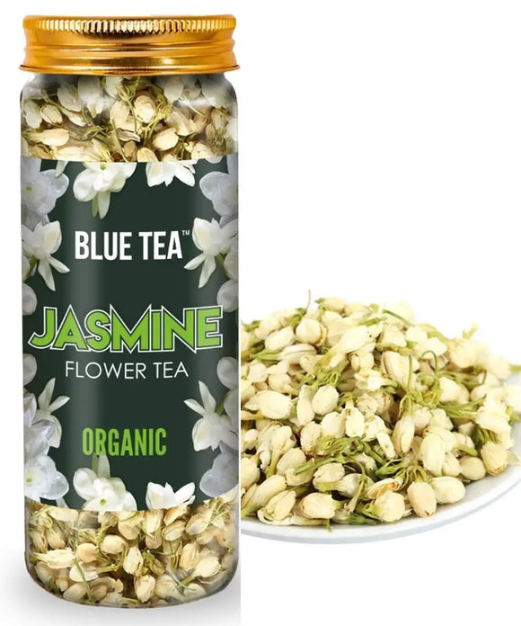 BLUE TEA- Organic Jasmine Flower Tea for Slimming Body and Stress Relief | 30g - 50 Cups |