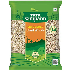 Tata Sampann Unpolished Urad Whole Dal, 500g