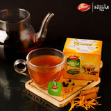 Dabur Vedic Suraksha Black Tea | Builds Immunity | Contains Ayurvedic Herbs Like Tulsi , Daalchini , Shunthi , Black Pepper and Kishmish -25 Tea Bags