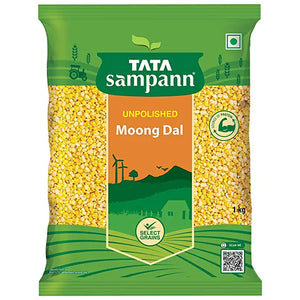 Tata Sampann Unpolished Moong Dal Split, 1kg