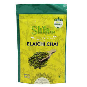Shia Elaichi Chai | Rich and Flavoured Chai | Black Tea | Natural Spices |100 grams (Elaichi Chai)