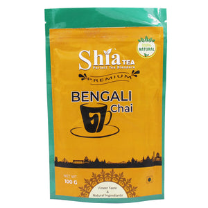 Shia Bengali (Chai) Tea | Rich And Flavoured Chai | Black Tea | Lemon Natural Flavour |100 grams