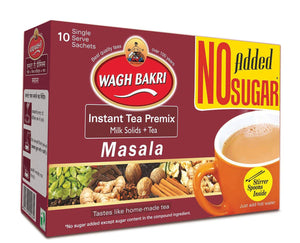 Wagh Bakri Masala Instant Tea Premix Masala - No Added Suger, 80g