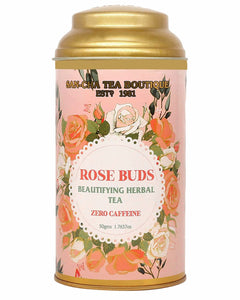 Sancha Tea Boutique|Rose Buds Tea|50g|Superior Mini Rose Buds| All Natural & Sun Dried|Herbal Tea|Caffeine Free Tea
