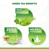 Dabur Vedic Suraksha Green Tea | Builds Immunity | Contains Ayurvedic Herbs Like Tulsi , Daalchini , Shunthi , Black Pepper and Kishmish -25 Tea Bags