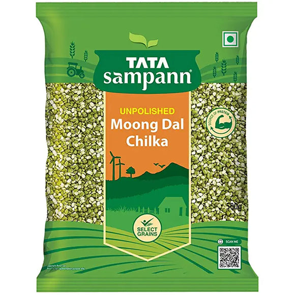 Tata Sampann Unpolished Moong Dal Chilka, 500g