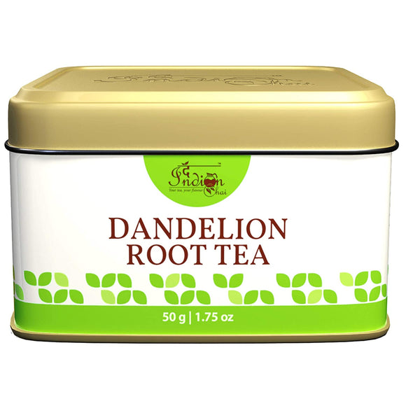 The Indian Chai - Dandelion Root Tea 50g for Detox, Cleansing Liver, Supports Kidney Function and Digestive Health, Powerhouse of Antioxidants