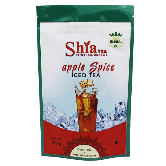 Shia apple spiced Iced Tea | Fresh Black Tea | Natural Flavour | Black Tea (apple spice)