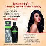Dabur Keratex Oil Ayurvedic Medicinal Oil Reduces Hairfall, (Pack of 2) 100 Ml Each