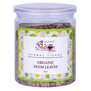 The Indian Chai - Organic Neem Leaves 100g for Immunity, Headache and Relieving Acne