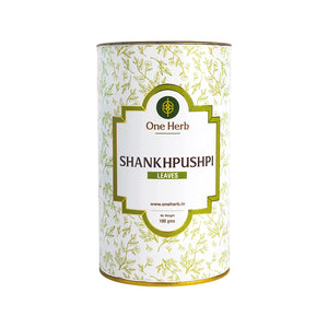 One Herb - Shankhpushpi Tea 100g, Superherb for Memory & Sleep, Helps with Headache, Herbal Tea, Caffeine Free