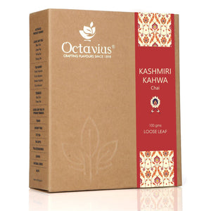 Octavius Kashmiri Kahwa Loose Leaf Green Tea - 100 Gms