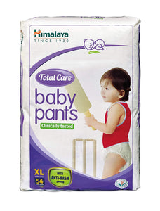 Himalaya Total Care Baby Pants Diapers, X Large (12 - 17 kg), 54 Count