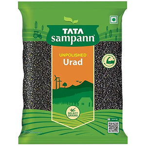 Tata Sampann Unpolished Urad Kali Dal, 1kg