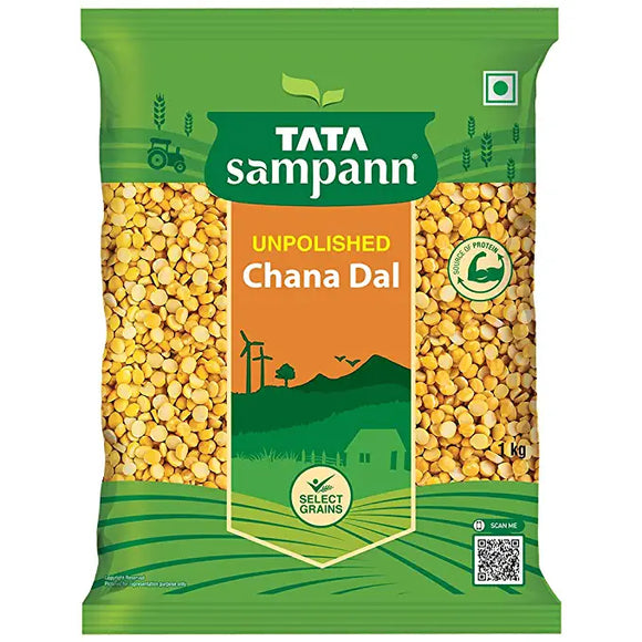 Tata Sampann Unpolished Chana Dal, 1kg