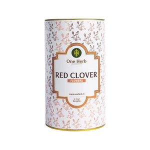 One Herb – Red Clover Tea 50g, Best herb for PCOS & Menopause, Full of Nutrients, Caffeine Free