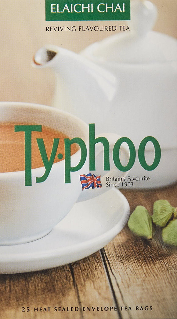 Typhoo Elaichi (Cardamom) Tea 25 Tea Bags