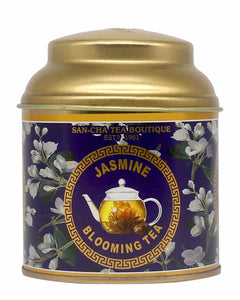 Sancha Tea Boutique|Jasmine Blooming Tea|Flowering Tea|Ornamental Tea|Hand Woven, Jasmine Flower|Blooming Tea Flower