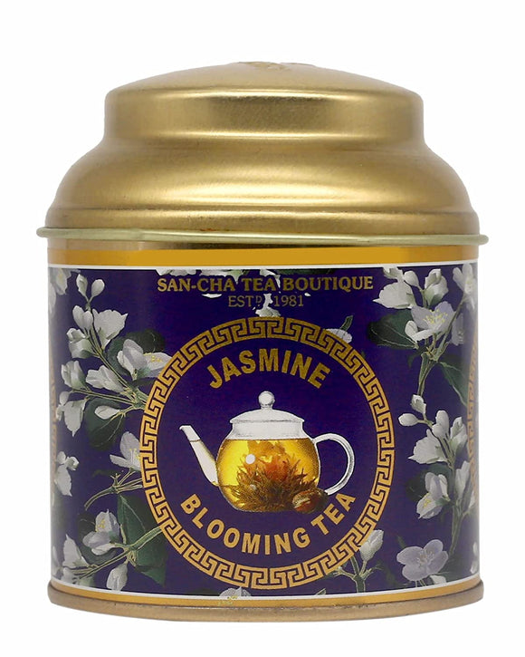Sancha Tea Boutique|Jasmine Blooming Tea|Flowering Tea|Ornamental Tea|Hand Woven, Jasmine Flower|Blooming Tea Flower