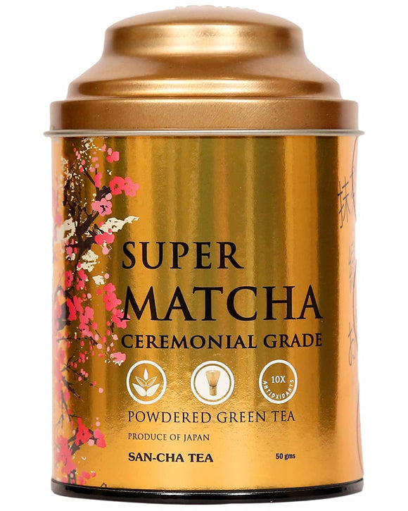 Sancha Tea Boutique Japanese Matcha Green Tea, 100% Authentic Japanese Matcha, Ceremonial Grade Matcha (50Cups+), Green Tea Immunity…