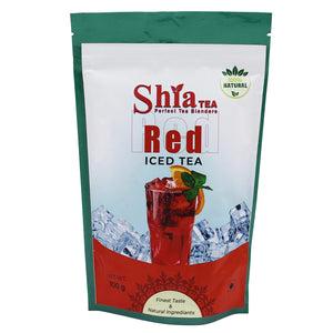 Shia Red Iced Tea | Fresh Flavoured Tea | Natural Flavour | Black Tea (Hibiscus)