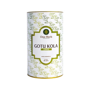 One Herb - Gotu Kola Tea 100g (Centella Asiatica), Ayurvedic Herb for Memory, Longevity and Good Sleep