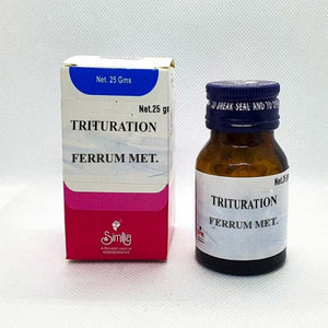 Similia India Ferrum Met Trituration Tablets 3X (25g)