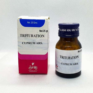 Similia India Cuprum Ars Trituration Tablets 6X (25g)