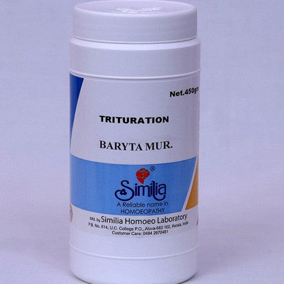 Similia India Baryta Mur  Trituration Tablets 6X (450g)