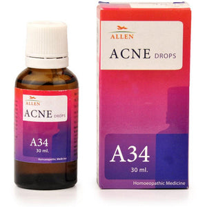 Allen A34 Acne Drops (30ml)