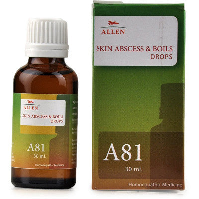 Allen A81 Skin Abscess And Boils Drops (30ml)