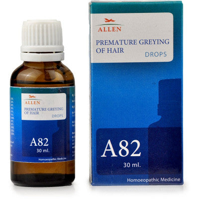 Allen A82 Premature Greying Of Hair Drops (30ml)