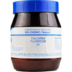 SBL Biochemic Calcarea Fluoricum 3X (450g) Tablets