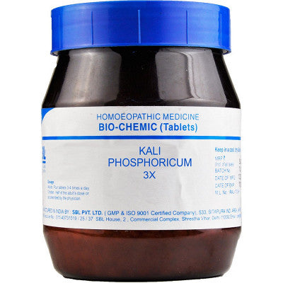 SBL Biochemic Kali Phosphorica 3X (450g) Tablets