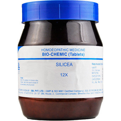 SBL Biochemic Silicea 12X (450g) Tablets