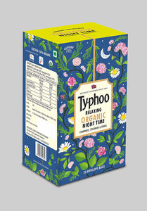 Typhoo Relaxing Organic Night Time Tea Bags (20 Tea Bags)
