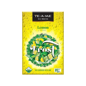 TE-A-ME Frost Lemon Ice Infusion Tea, 18 Pyramid Infusion Tea Bags | Ice Brews | Cold Brew | Iced Tea