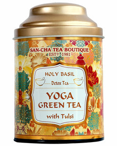 Sancha Tea Boutique, Tulsi Green Tea, Yoga Tea, Immunity Boosting (100X3 Cups), 100% Rainforest Alliance Certified, Green Tea Immunity, Tulsi Tea Detox…