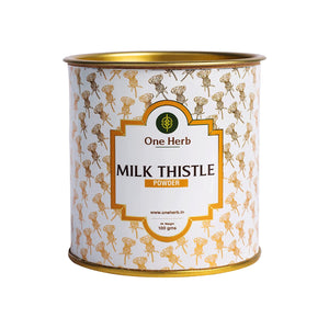 One Herb – Milk Thistle Powder 100g | Boosts Liver Health | Helps Lower High Cholesterol