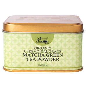The Indian Chai - Organic Ceremonial Grade Matcha Green Tea Powder 30g,  - Authentic Japanese Origin - Superfood - Second Harvest, Gentle Caffeine Tea