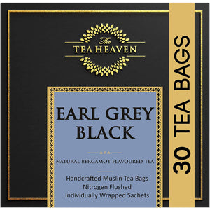 The Tea Heaven | Diwali Gift - Earl Grey Black Tea- 100 % Natural Ingredients- (30 Tea Bags)