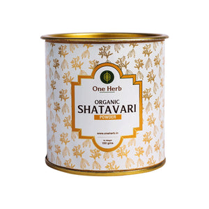 One Herb - Organic Shatavari Powder 100g for Lactation, Immunity, Skin Health and Menopause