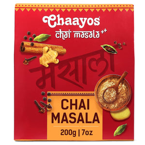 Chaayos Chai Masala - Aromatic Tea Masala Powder with 100% Natural Ingredients - 200g [500 Cups]