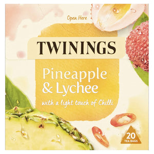 Twinings Pineapple & Lychee With a Light Touch Of Chilli 20 Tea Bags