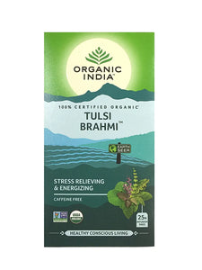Organic India Tulsi Brahmi Tea 25 TB