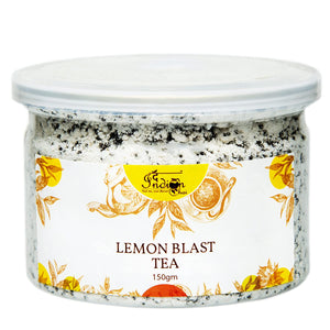 The Indian Chai - Lemon Tea Instant 150g with Black Rock Salt, Carom Seed for Immunity and Digestion, All in one Herbal Tea