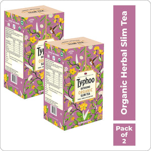 Typhoo Organic Herbal Infusion Slim Tea 20 Tea Bag Pack Of 2